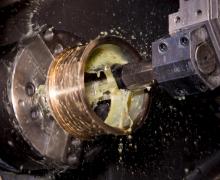 Machining compressor bearings
